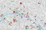 巴黎核心区建筑考察地图